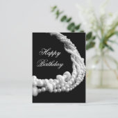 Happy Birthday Pearl Postcard Postkarte (Stehend Vorderseite)
