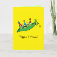 Happy Birthday Peas Quarantine