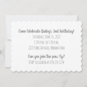 Happy Birthday Pembroke Welsh Corgi Hunde Einladung (Rückseite)