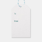 Happy Birthday Pembroke Welsh Corgi Hunde Geschenkanhänger (Rückseite)