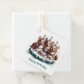 Happy Birthday Pembroke Welsh Corgi Hunde Geschenkanhänger (Beispiel)