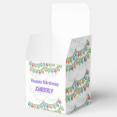 Happy Birthday Pennant Banner Geschenkschachtel (Geöffnet)