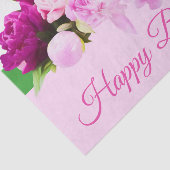 Happy Birthday Peonies Seidenpapier (Ausschnitt)