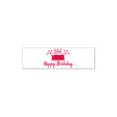 Happy Birthday Permastempel (Design)
