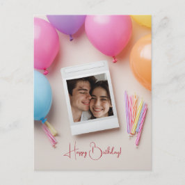 Happy Birthday Personalisiert Poloraid Postkarte