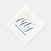 Happy Birthday Personalisiert Serviette (Ecke)