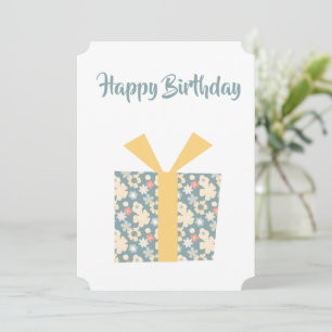 Happy Birthday personalisierte Karte