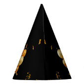 Happy Birthday Personalize Design Partyhütchen (Rückseite)