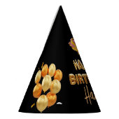 Happy Birthday Personalize Design Partyhütchen (Links)