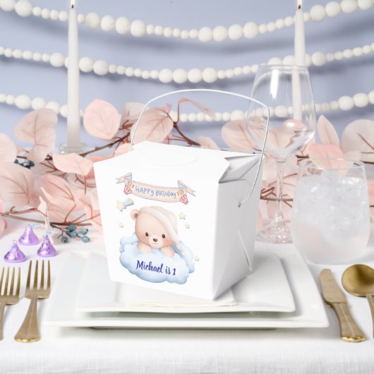 Happy Birthday Personalized Favor Box Geschenkschachtel (Hochzeit)