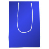 Happy Birthday Pickleball Paddle on Fire Mittlere Geschenktüte (Rückseite)