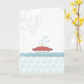 {Happy Birthday} Pie Card Karte (Gelbe Blume)