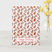 Happy Birthday Pineaple Karte (Gelbe Blume)