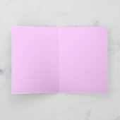 Happy Birthday Pink Card Karte (Innenseite)