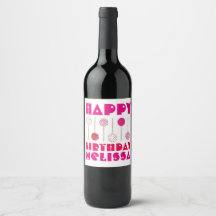 Happy Birthday Pink Mattiert Cake Pops Gastgeschen