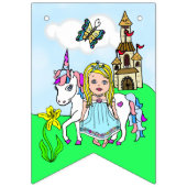 Happy Birthday Pink Princess Banner (Erste Fahne)