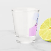 Happy birthday pink purple pastel name simple eleg schnapsglas (Links)