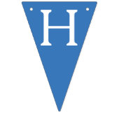 Happy Birthday Pink Yellow Cake Slice Candles Wimpelkette (Zweite Fahne)