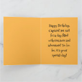 Happy Birthday Pirate Adventure Karte (Innenseite)