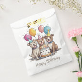 Happy Birthday Pit Bull Hunde Geschenktütchen (Versiegelt)