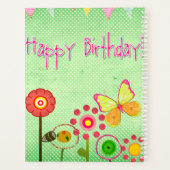 Happy Birthday Planer (Rückseite)