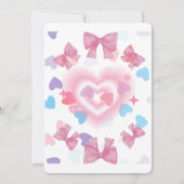 Happy Birthday pnik Einladung (Rückseite)