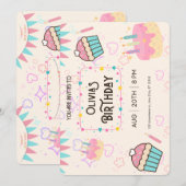 Happy Birthday pnik Invitation Einladung (Vorne/Hinten)