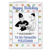 Happy Birthday Policeman (Vorne)