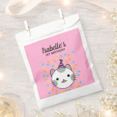 Happy Birthday Polka Dot Cat Geschenktütchen (Ausgeschnitten)