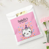 Happy Birthday Polka Dot Cat Geschenktütchen (Versiegelt)