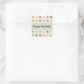 Happy Birthday Polka Dots Sticker (Tasche)