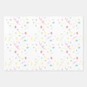 Happy Birthday Pool Party Geschenkpapier Set (Vorderseite 3)