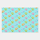 Happy Birthday Pool Party Geschenkpapier Set (Vorderseite)
