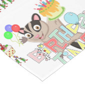 Happy Birthday Possum Cake Kurz Table Runner Kurzer Tischläufer (Ecke)