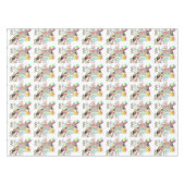 Happy Birthday Possum Cake Tablecloth Tischdecke (Vorderseite (Horizontal))