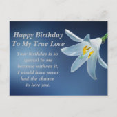 Happy Birthday Post Card Postkarte (Vorderseite)