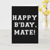 Happy Birthday Postcard Karte (Gelbe Blume)