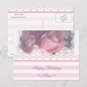 Happy Birthday Postcard Postkarte (Vorne/Hinten)