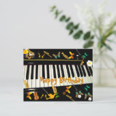 Happy Birthday_Postcard Postkarte (Stehend Vorderseite)