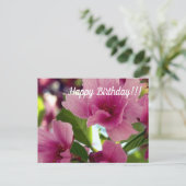 Happy Birthday Postcard Postkarte (Stehend Vorderseite)