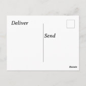 Happy Birthday Postcard Postkarte (Rückseite)