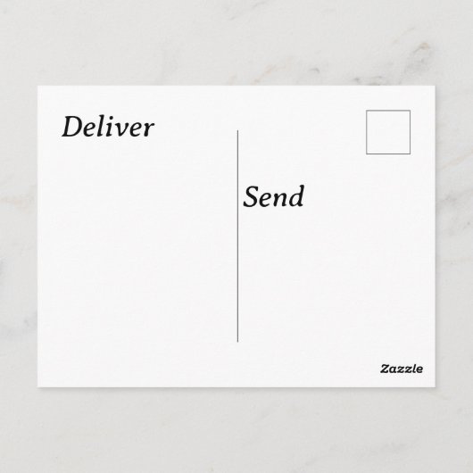 Happy Birthday Postcard Postkarte (Rückseite)