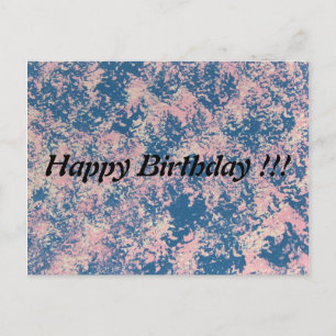 Happy Birthday Postcard Postkarte