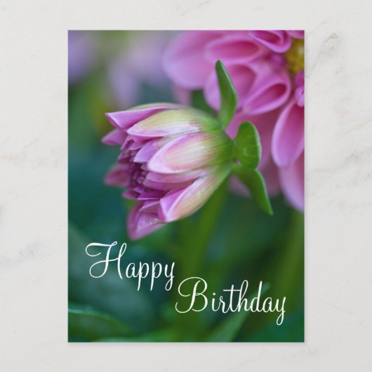 Happy Birthday Postcard Postkarte (Vorderseite)