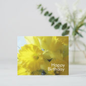 Happy Birthday Postcard Postkarte (Stehend Vorderseite)