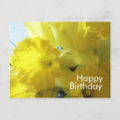 Happy Birthday Postcard Postkarte (Vorderseite)