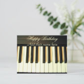 Happy Birthday_ Postcard Postkarte (Stehend Vorderseite)