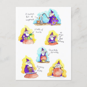 Happy Birthday Postcard von Nicole Janes Feiertagspostkarte