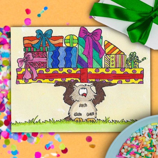 HAPPY BIRTHDAY Postcard von Nicole Janes Postkarte