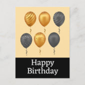 Happy birthday postcards postkarte (Vorderseite)
